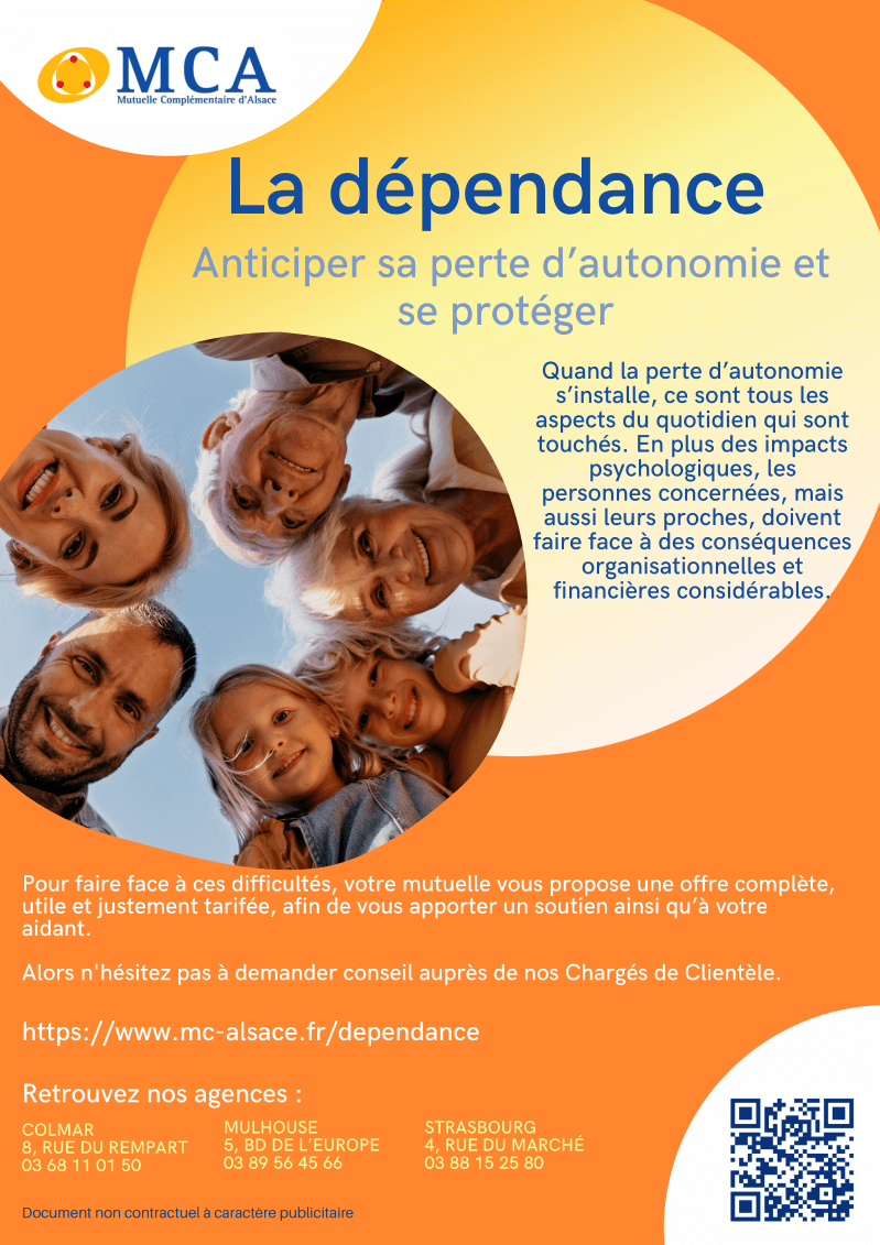 Une assurance dépendance à la MCA ?